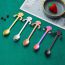 Fashion Cat Spoon-rose Gold Stainless Steel Cat Stirring Spoon