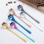 Fashion Dog Paw Spoon Color [hollow] Stainless Steel Dog Paw Mixing Spoon
