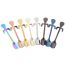 Fashion Colorful Stainless Steel Skull Mixing Spoon