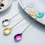 Fashion Seahorse Spoon-colorful Stainless Steel Seahorse Mixing Spoon