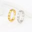 Fashion Platinum Jz02423 Copper Diamond Love Ring