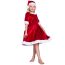 Fashion Christmas Little Red Dress Polyester Children's Christmas Clothing