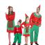 Fashion Christmas Elf Girl Polyester Children's Christmas Clothing