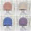 Fashion Light Pink Blended Knitted Beanie