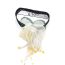 Fashion Off-white Fabric Flower Tassel Anklet