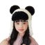 Fashion Pink Plush Ear Protection Bear Children's Hat