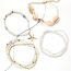 Fashion Gold Geometric Rice Beads Beads Shell Starfish Multi-layer Anklet