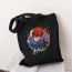 Fashion Wwhite Canvas Printed Anime Character Large Capacity Shoulder Bag