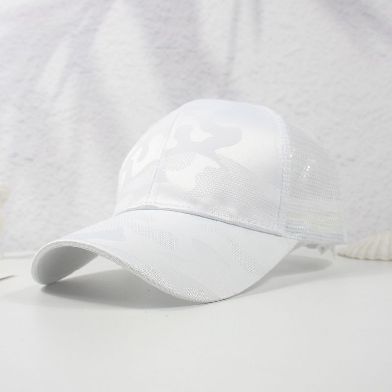 Fashion Claret Cotton Curved Brim Baseball Cap