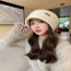 Fashion Off White Acrylic Knitted Beanie