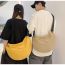 Fashion Khaki Nylon Large Capacity Shoulder Crossbody Bag