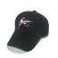 Fashion Black Magpie Embroidered Baseball Cap
