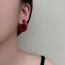 Fashion Lotus Root Starch Acrylic C-shaped Earrings