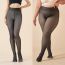 Fashion Black And Translucent Stockings 220g (one Size Fits All Thickened With Velvet) [suitable For 80-140 Pounds] Polyester Sheer Leggings