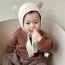 Fashion Apricot Cat Ears Knitted Children's Beanie