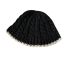 Fashion Black Twist Knitted Children's Fisherman Hat