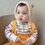 Fashion Apricot Polyester Knitted Ear Protection Beanie