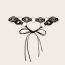 Fashion Ring Rivet Belt Flying Ring (tie Rope) Thin Belt With Metal Hoop Studs