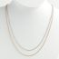 Fashion Gold 0.15*50cm Np02-1 Stainless Steel Geometric Chain Necklace