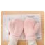 Fashion Cute Pink-blue Ears Plush Three-dimensional Cartoon All-inclusive Gloves