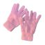 Fashion Pink Solid Color Wool Knitted All-inclusive Gloves