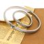 Fashion Gold Bracelet Titanium Steel Gold-plated Diamond Geometric Elastic Bracelet