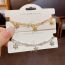 Fashion Gold Copper Diamond Snowflake Chain Bracelet