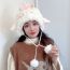 Fashion Cute Lamb Plush Lamb Ear Protection Hood