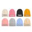Fashion Pink-mama Woolen Hat Letter Embroidered Knitted Beanie