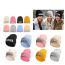 Fashion Bright Lake Blue-mama Woolen Hat Letter Embroidered Knitted Beanie