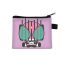 Fashion 38# Polyester Printed Coin Purse