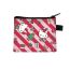 Fashion 5# Polyester Christmas Printed Large Capacity Coin Purse