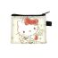 Fashion 37# Polyester Christmas Printed Large Capacity Coin Purse