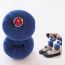 Fashion (new Winter Plus Velvet Style) Khaki Bear-5 Pairs (class A Pure Cotton) Cotton Printed Children's Mid-calf Socks Set