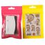 Fashion 9x16cm*pink (high Transparency)*8 Colors (minimum Batch Of 100 Pieces) Transparent Ziplock Packaging Bag(minimum Batch Is 100 Pieces)