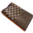 Fashion Brown Knitted Printed Scarf