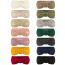 Fashion Light Meat Powder 6# Wool Cross Knitted Headband