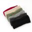 Fashion Khaki Wool Cross Knitted Headband