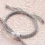 Fashion One Pair A Pair Of Cord Braided Bamboo Bracelets