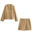 Fashion Skirt Single Button Irregular Skirt