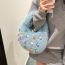 Fashion Khaki Colorful Beanie Plush Large Capacity Handbag