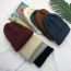 Fashion Armygreen Blended Knitted Beanie