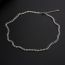 Fashion Necklace Length 50cm + 5cm Extension Chain Titanium Steel Geometric Chain Mens Necklace