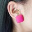 Fashion 10# Acrylic Geometric Square Stud Earrings