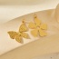 Fashion Golden 1 Copper Flower Pendant Accessories