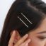 Fashion Gold Geometric Diamond Hairpin