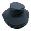 Fashion Black Mesh Large Brim Bucket Hat