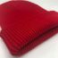 Fashion Bright Red Acrylic Knitted Beanie