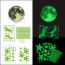 Fashion Green Light 2 Pvc Luminous Moon Stars Wall Sticker