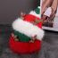 Fashion White Hat (antlers) Acrylic Plush Patchwork Christmas Antler Knitted Beanie
